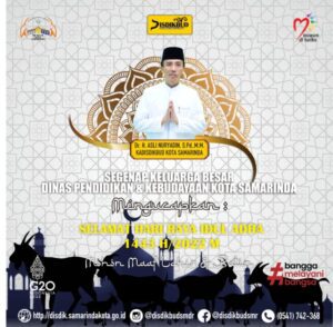 SELAMAT HARI RAYA IDUL ADHA DISDIKBUD 2022 300x294
