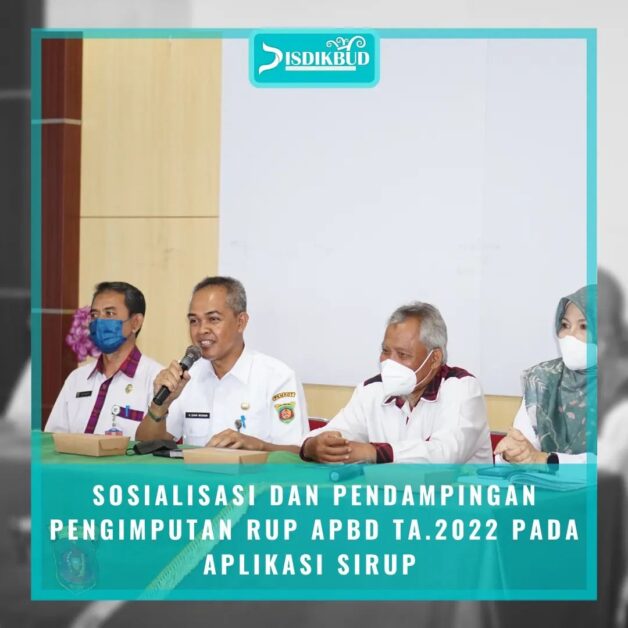 SOSIALISASI SIRUP DINAS PENDIDIKAN _ KEBUDAYAAN KOTA SAMARINDA
