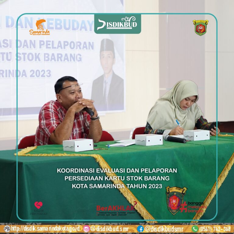 KOORDINASI EVALUASI STOK BARANG