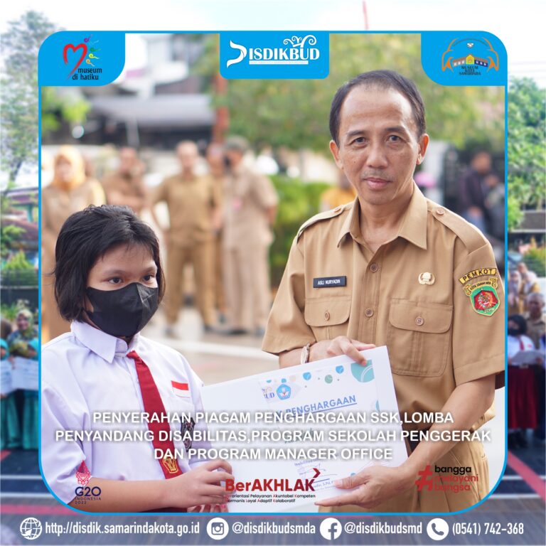 PENYERAHAN PIAGAM PENGHARGAAN SSK DISABILITAS