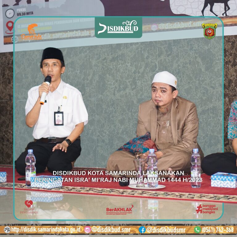 PERINGATAN ISRA MIRAJ DISDIKBUD