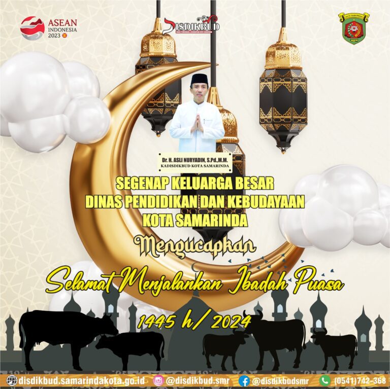 SELAMAT MENJALANKAN IBADAH PUASA 1445H