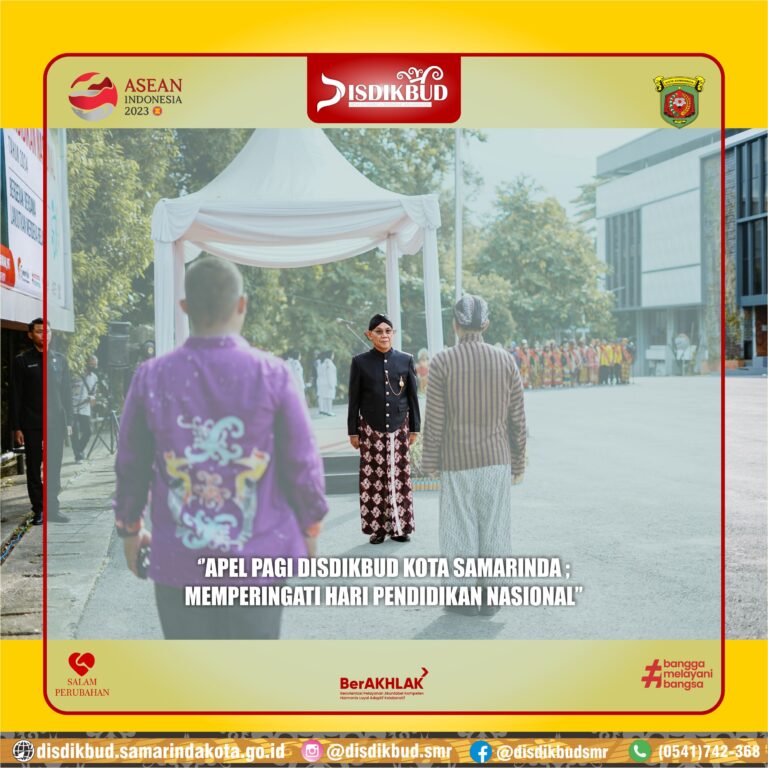 APEL PAGI DISDIKBUD KOTA SAMARINDA MEMPERINGATI HARI PENDIDIKAN NASIONAL
